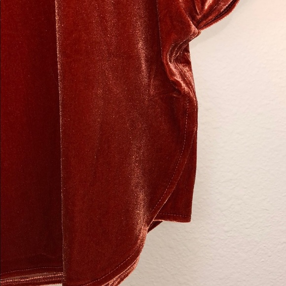 Madewell Velvet Butterfly Top - Picture 3 of 8
